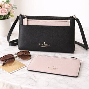 Kate Spade New York Sadie leather zip-top crossbody bag